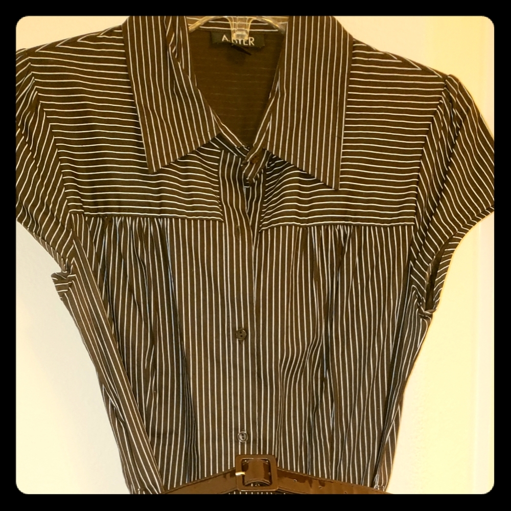 A. Byer button down shirt dress